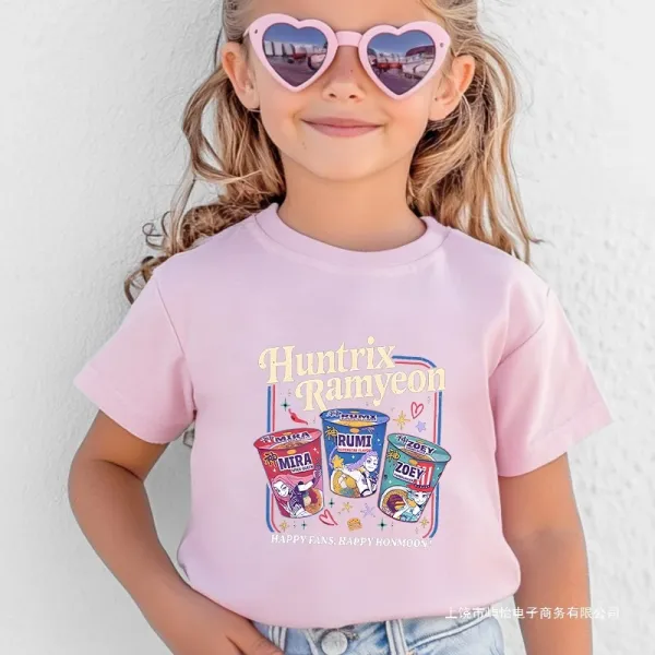 Design Derpy Monster Graphic Pink T-Shirt - 2