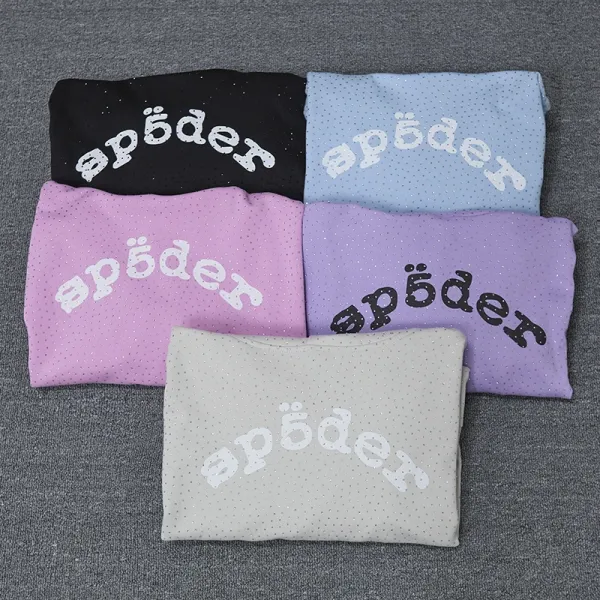 Spöder Logo Hoodie Lavender Glitter - 7
