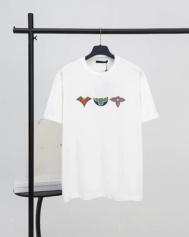 Louis Vuitton T-Shirts Short-Sleeve Graphic Print T-Shirt product detail image 50
