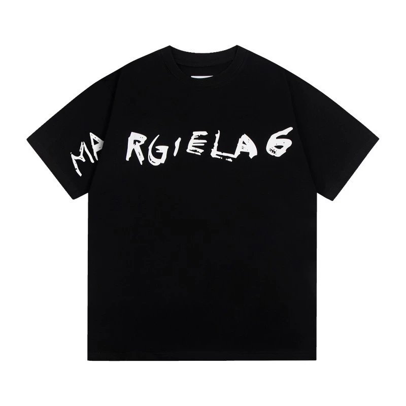 Maison Margiela Multiple graphic T-shirt designs — M613 Black