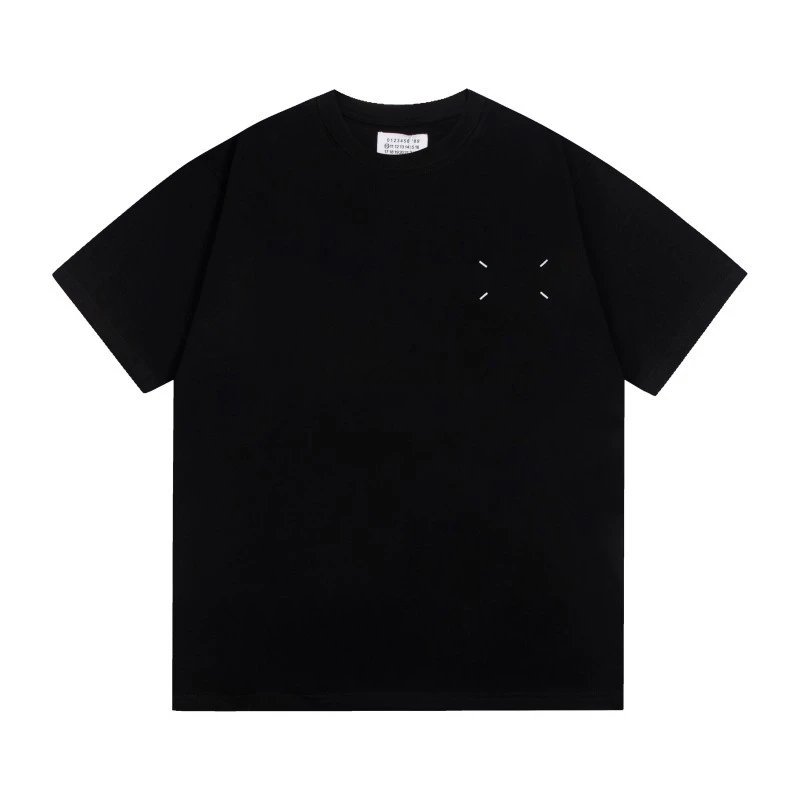Maison Margiela Multiple graphic T-shirt designs — M610 Black