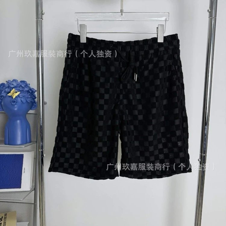 14驴家格子纹提花毛巾