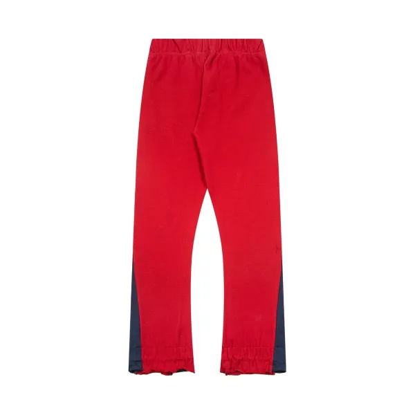 Gallery Dept Red Paint-Splatter Sweatpants with Tribal Star Motif - 9