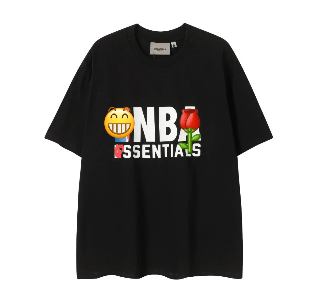Essentials NBA Essentials Graphic Black T-Shirt
