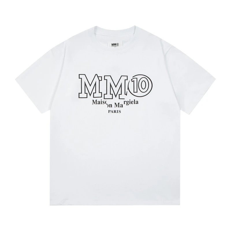 Maison Margiela Multiple graphic T-shirt designs — M611 White