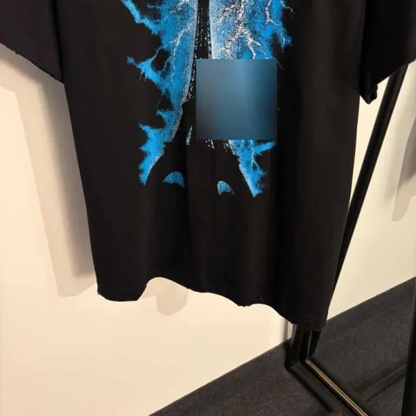 Alexander Wang Crystal Cube Graphic T-Shirt Black - 7