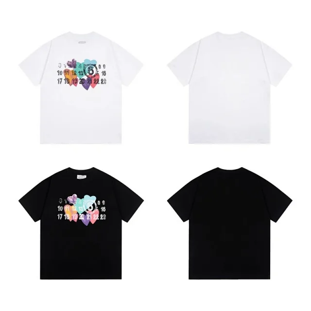 Maison Margiela Multiple graphic T-shirt designs product detail image 27