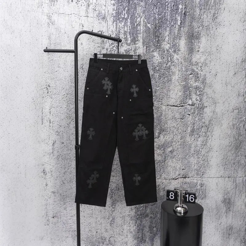 Black Cross Embroide
