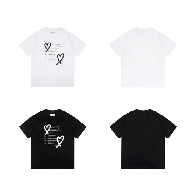Maison Margiela Multiple graphic T-shirt designs product detail image 33