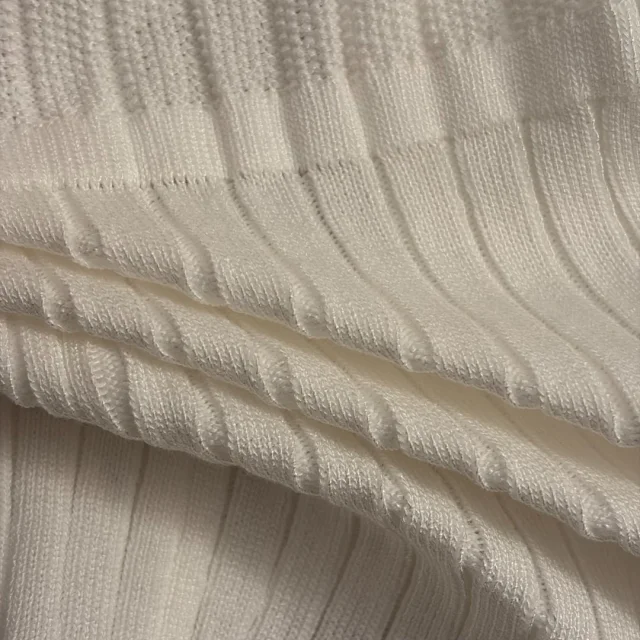 Miu Dresses Ribbed Knit Halter Backless Tiered Dress product detail image 10