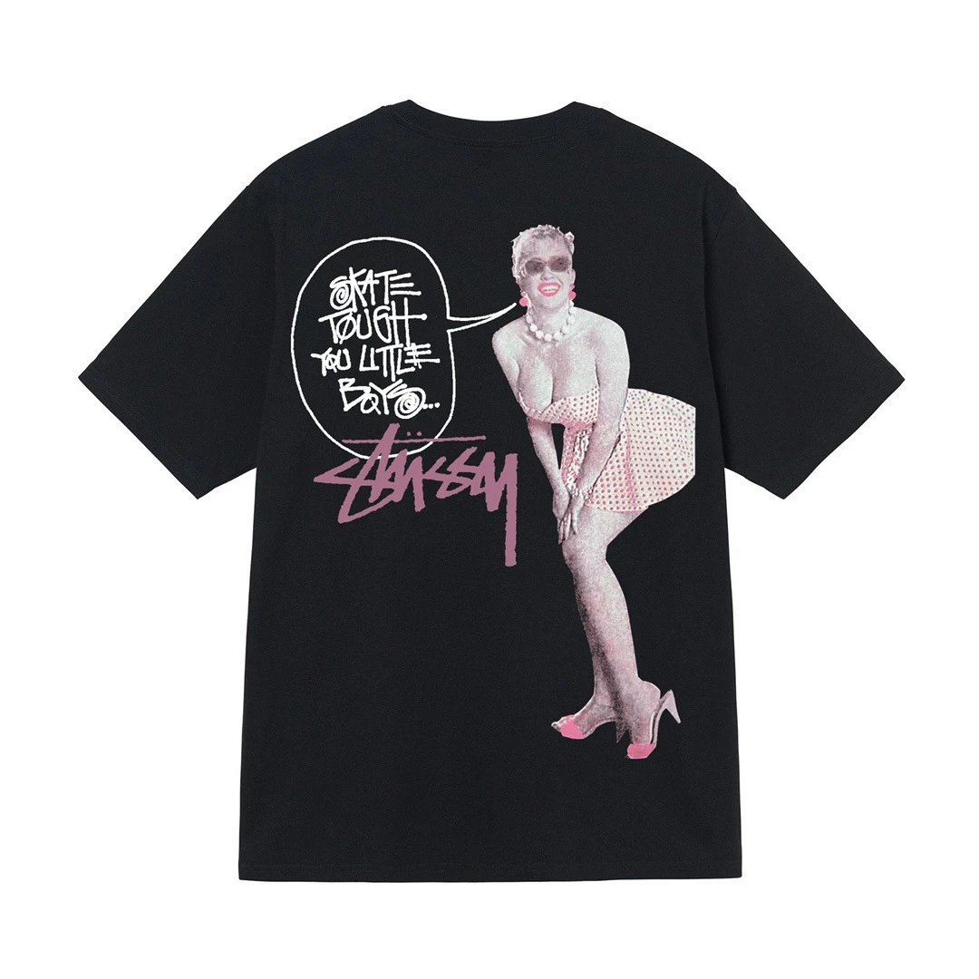 Stüssy T-Shirts Short-Sleeve Graphic Print T-Shirt image 4