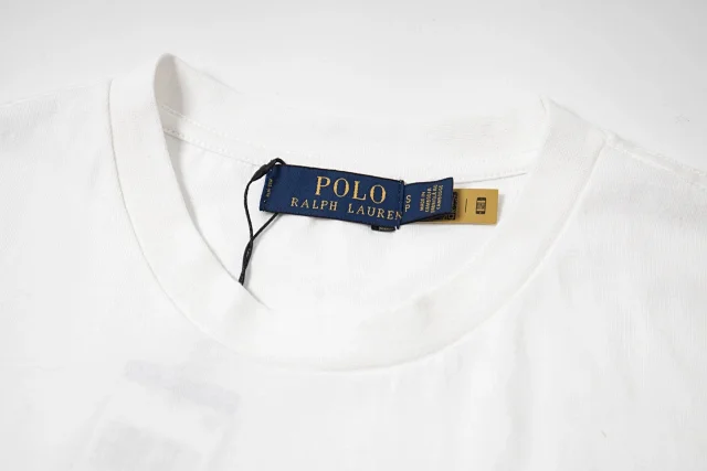 Polo Ralph Lauren T-Shirts Crew Neck Pocket T-Shirt with Pony Embroidery product detail image 4