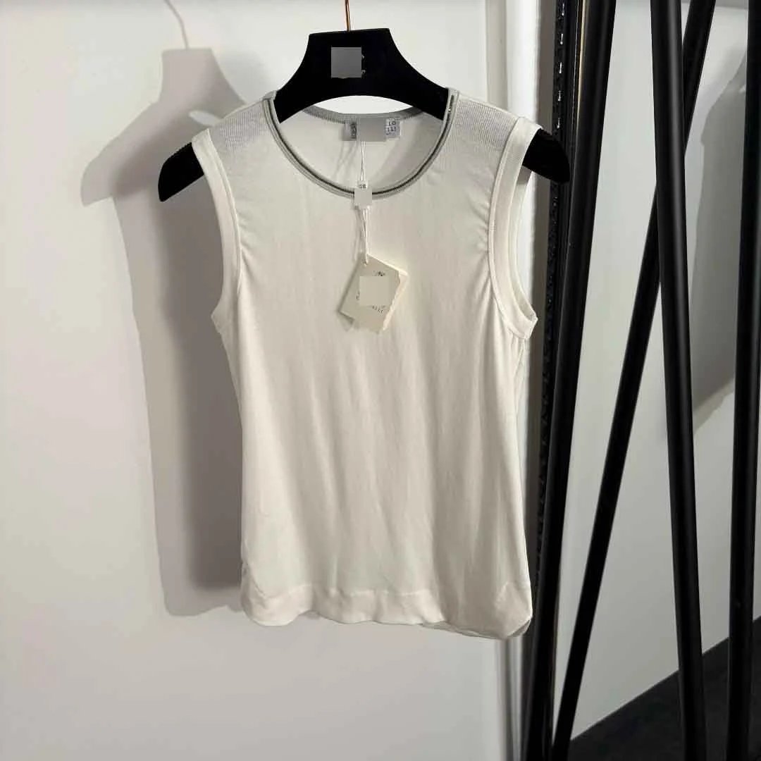 Unbranded Vests Ribbed Round-Neck Sleeveless Vest image 2