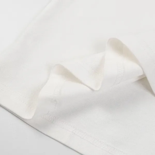 Moncler Logo Print White T-Shirt - 10