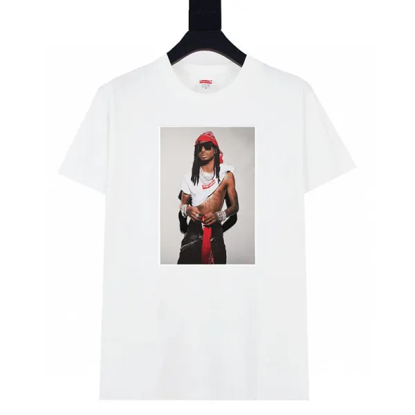 Supreme Photo Print White T-Shirt - 1