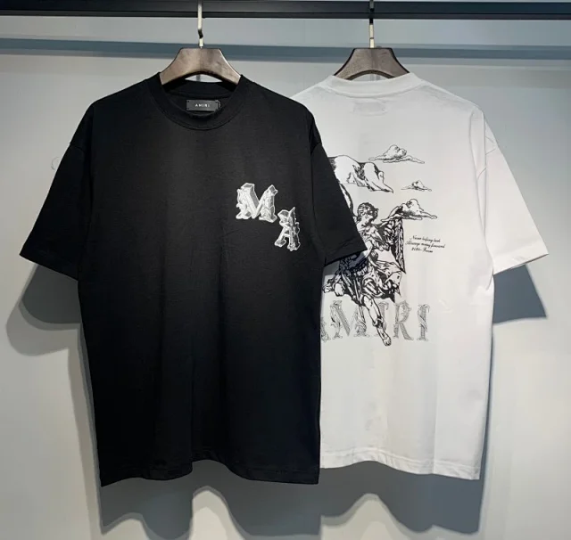AMIRI T-Shirts Graphic Logo Short-Sleeve T-Shirt product detail image 22
