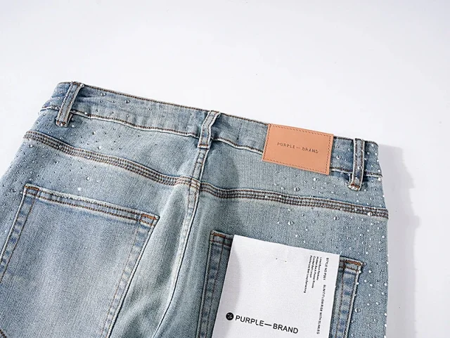 Purple Brand Jeans Printed and distressed denim product detail image 11