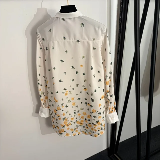 Unbranded Shirts Long-Sleeve Floral Button-Up Shirt product detail image 5