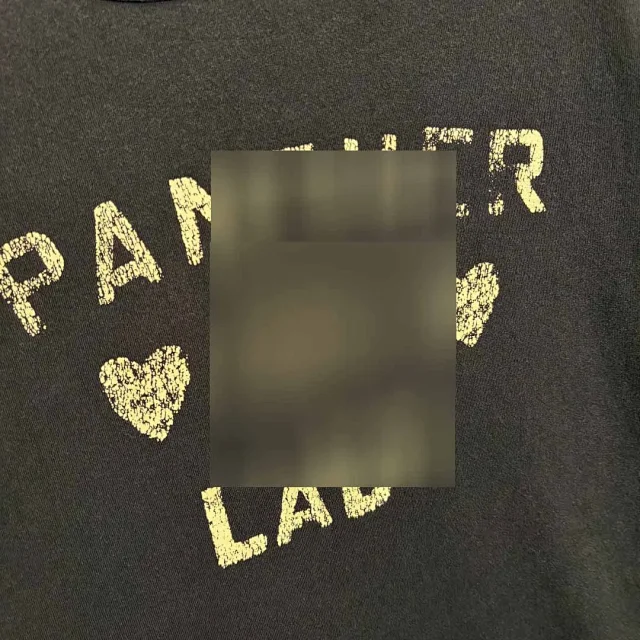 Valentino T-Shirts Short-Sleeve Letter-Print T-Shirt product detail image 7