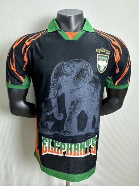Design Senegal National Football Team 2023 Away Jersey Black Jersey - 15