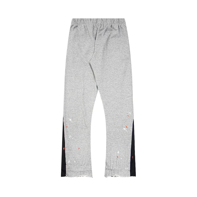 Galerie Dept. Trousers Paint-splatter graphic jogger with checkerboard star print and contrast side panels product detail image 12