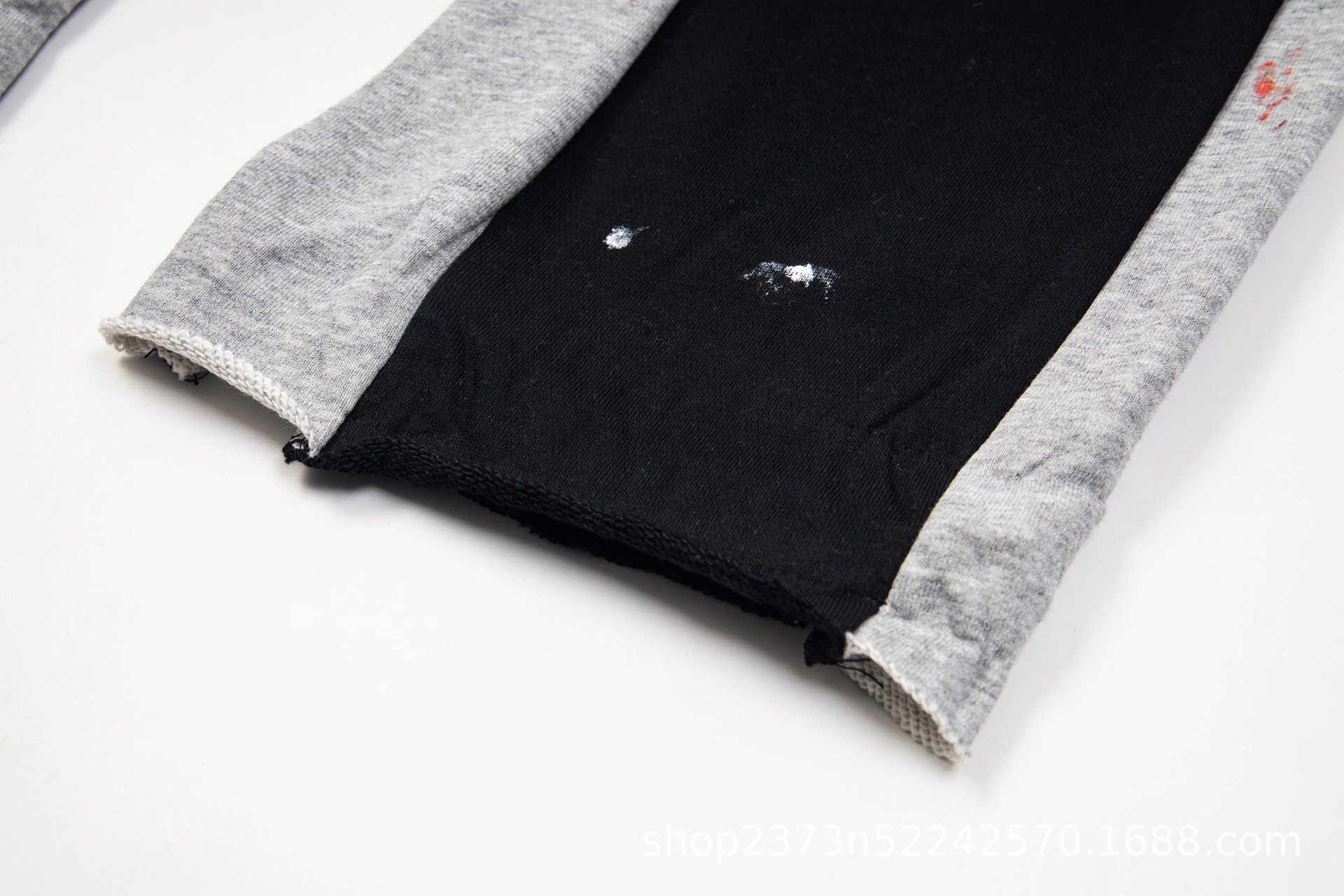 Gallery Dept. Paint Splatter Star Sweatpants Gray - 16