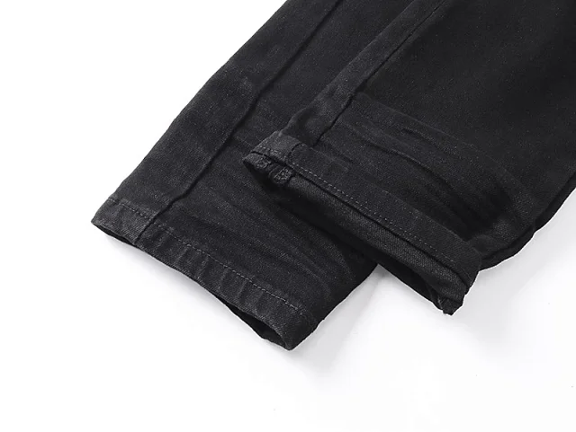 Purple Brand Jeans Printed and distressed denim product detail image 24