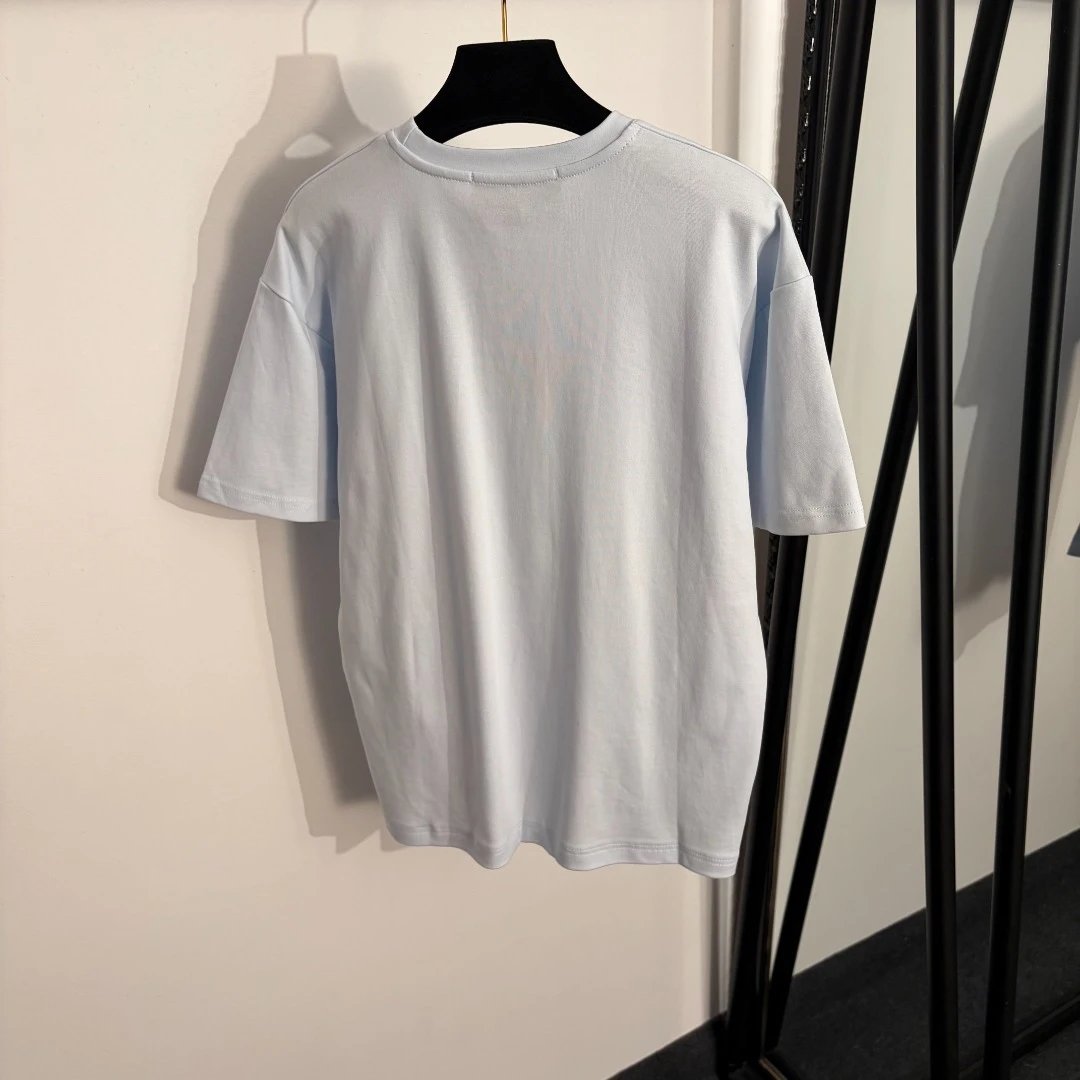 Unbranded T-Shirts Keyhole appliqué short-sleeve image 4