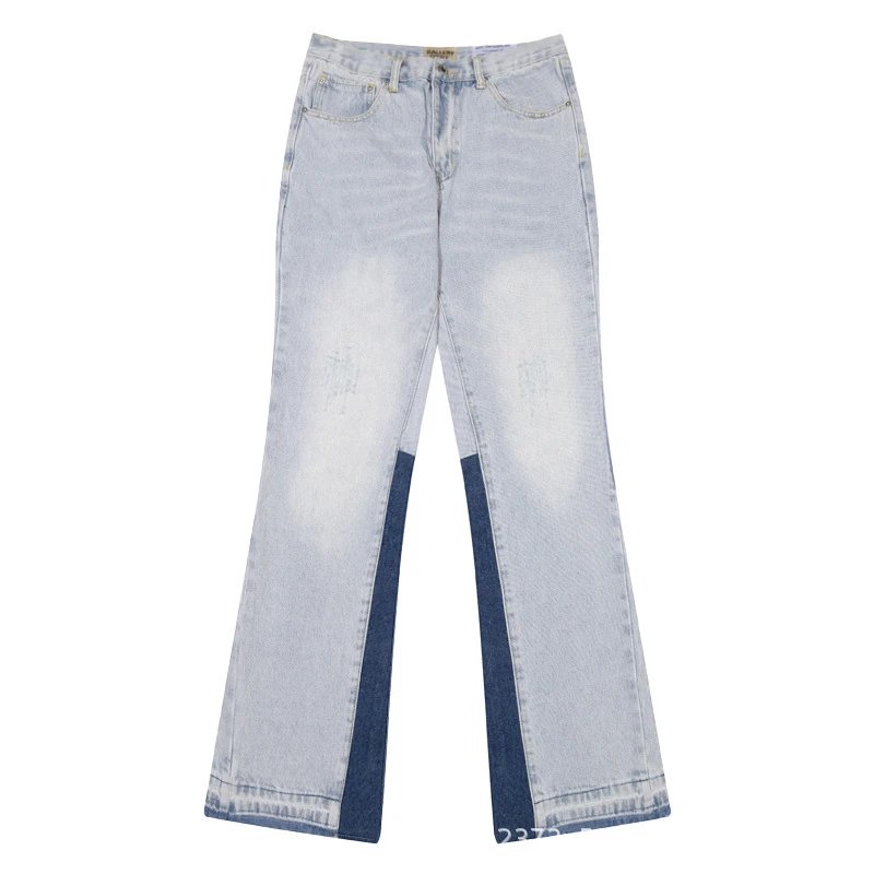 Gallery Dept. Jeans Faded distressed straight-leg — Figure 9