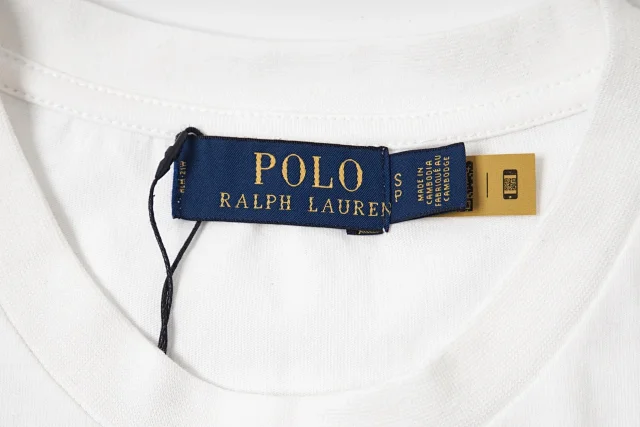 Polo Ralph Lauren T-Shirts Crew Neck Pocket T-Shirt with Pony Embroidery product detail image 5