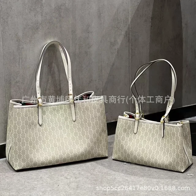 Unbranded Handbags 815214 Embossed Monogram-Pattern Tote product detail image 3