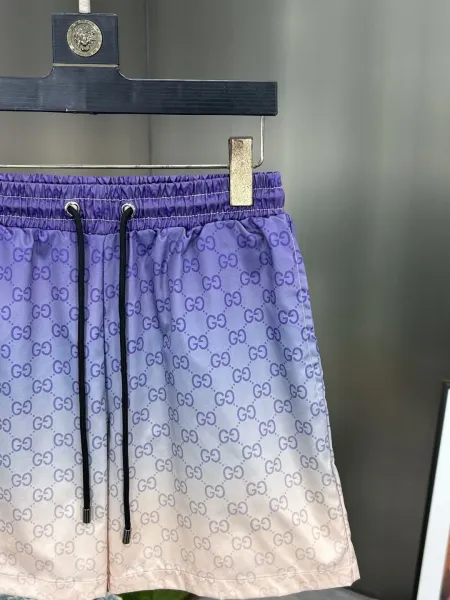 Gucci GG Monogram Print Swim Shorts Lime Green - 68