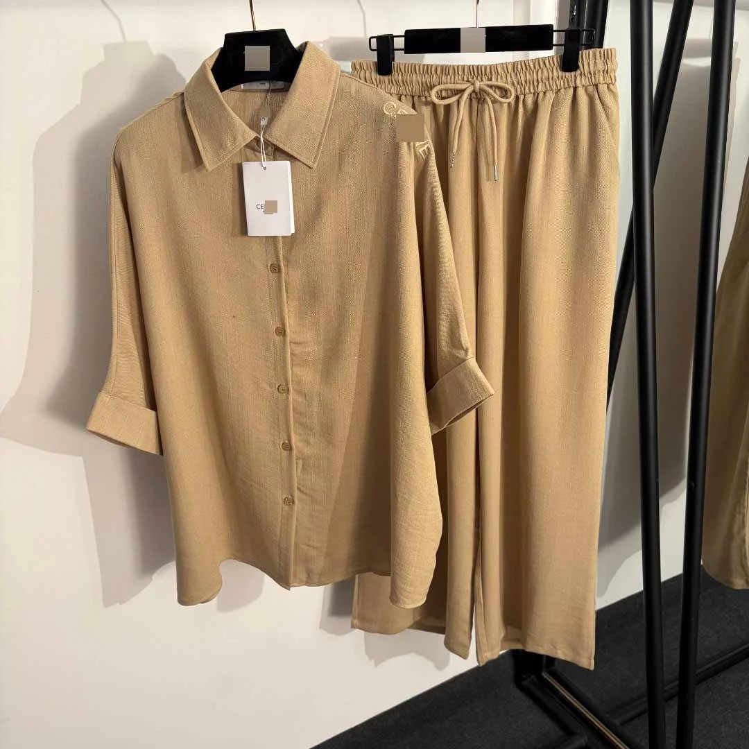 Cotton Linen Shirt A