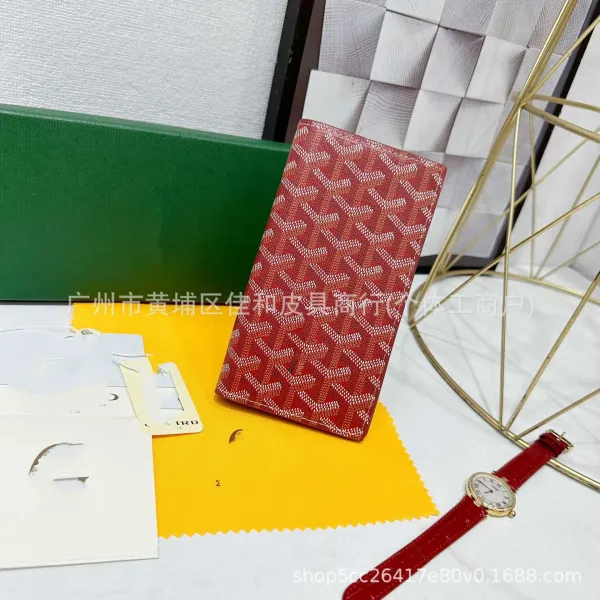 Goyard Saint Louis Long Wallet Black Multicolor - 5