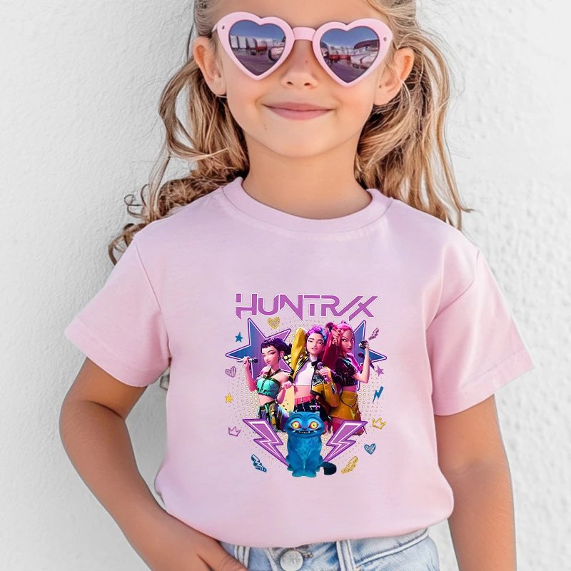 Unbranded T-Shirts HUNTR/X cartoon graphic image 3
