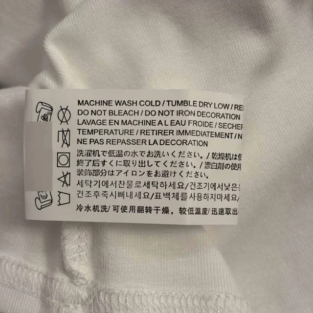 Chrome Hearts T-Shirts V-neck short-sleeve T-shirt with horseshoe graphic print product detail image 10