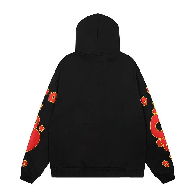 SP5DER Hoodies & Sweatshirts Graphic Pullover Hoodie product detail image 10