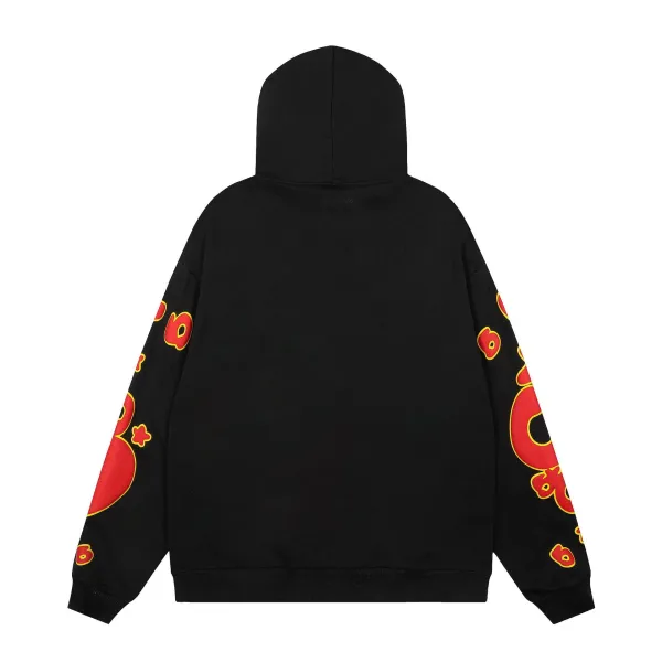 Design Yapde Flame Logo Black Sweatpants - 10
