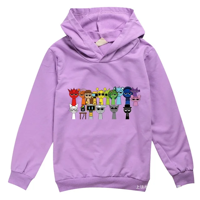 Unbranded Hoodies & Sweatshirts Children's cartoon character print pullover hoodie product detail image 5