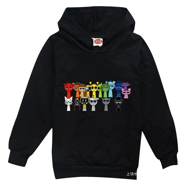 Unbranded Hoodies & Sweatshirts Children's cartoon character print pullover hoodie product detail image 9