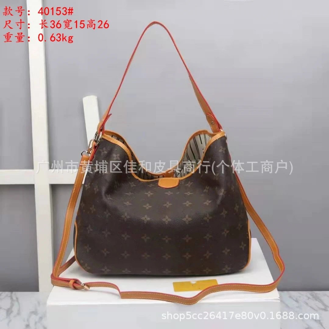 Louis Vuitton Monogram Hobo Bag Brown Shoulder Bags