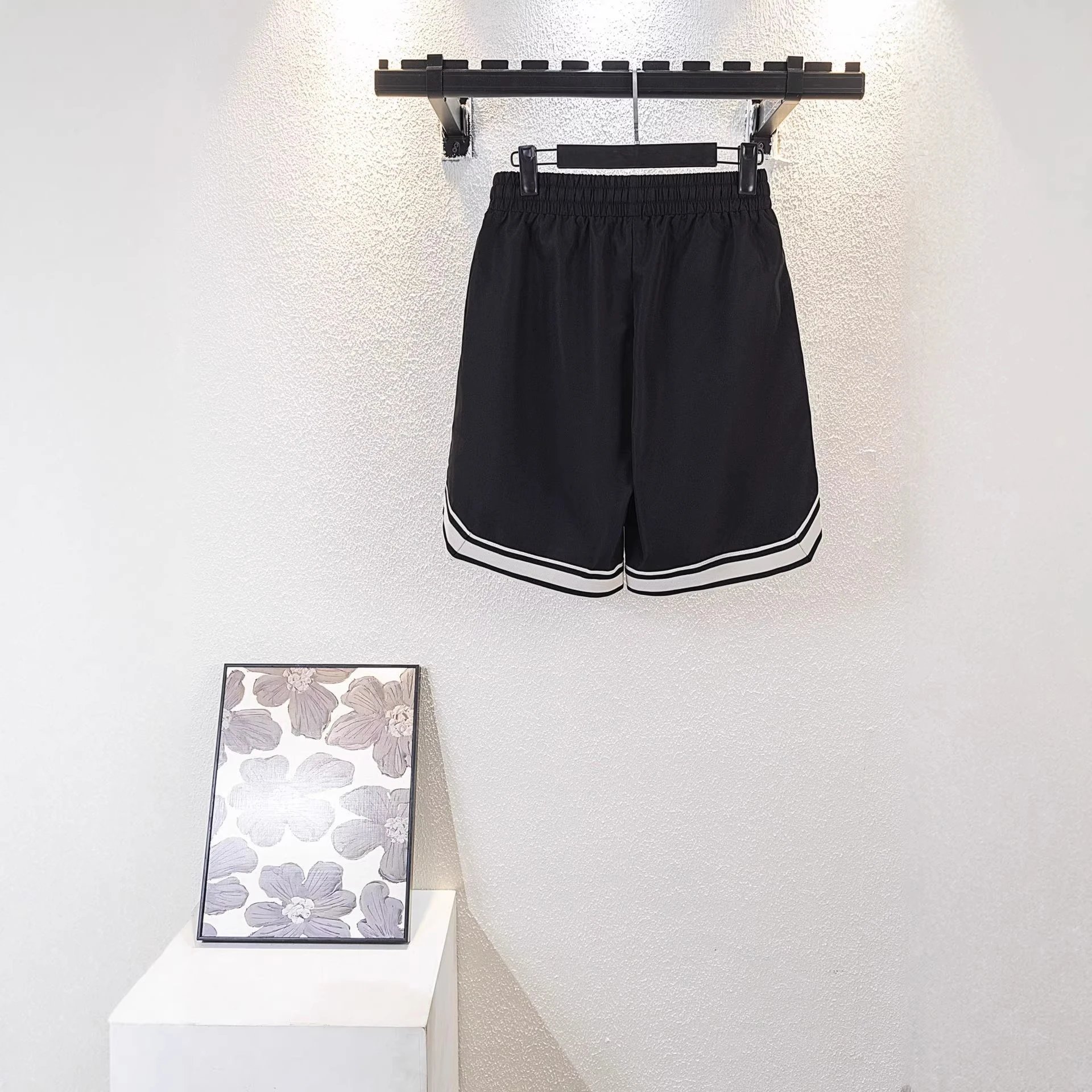 Chrome Hearts Shorts Logo Embroidered Drawstring with Cross Motif image 4