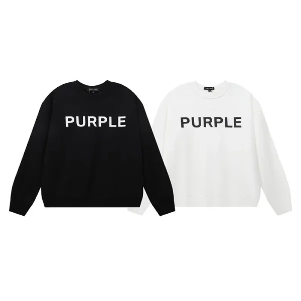 Purple Brand Purple Gang Red Frame Graphic T-Shirt Black - 20
