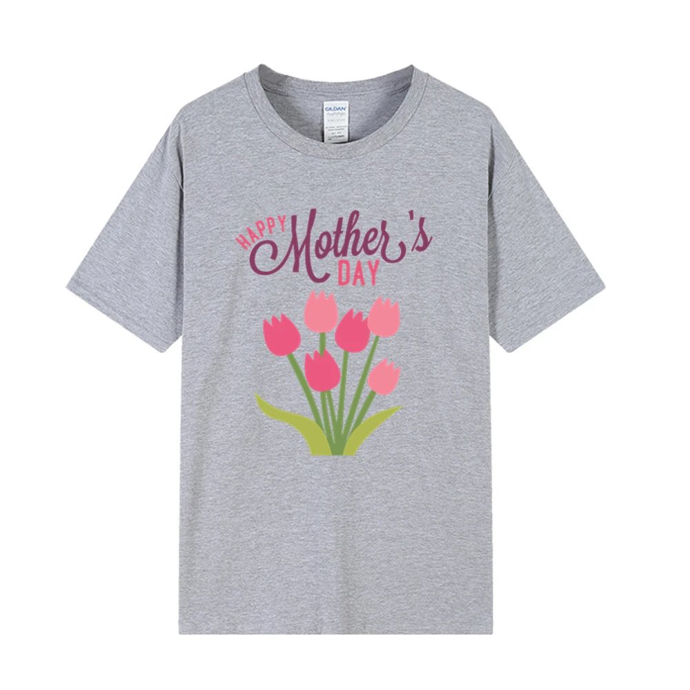 Gildan T-Shirts Mother's Day Tulip Graphic image 5