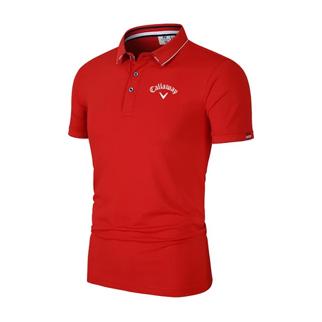Callaway Shirts Short-Sleeve Polo Shirt with Contrast-Trim Collar product detail image 13