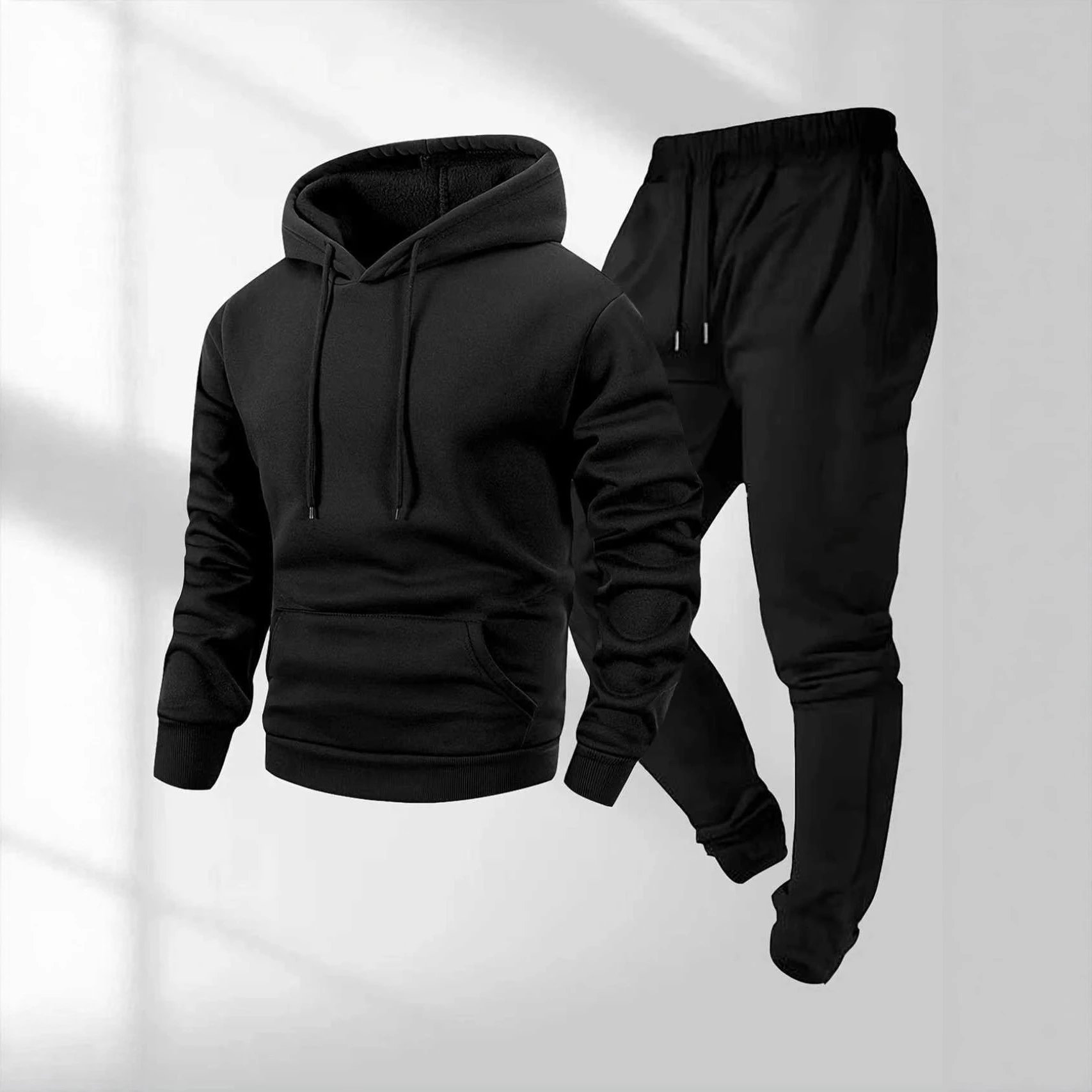 Unbranded Tracksuits Hooded Pullover and Jogger Set image 4