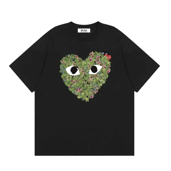 Comme des Garçons Play Heart Eyes Pink T-Shirt - 15