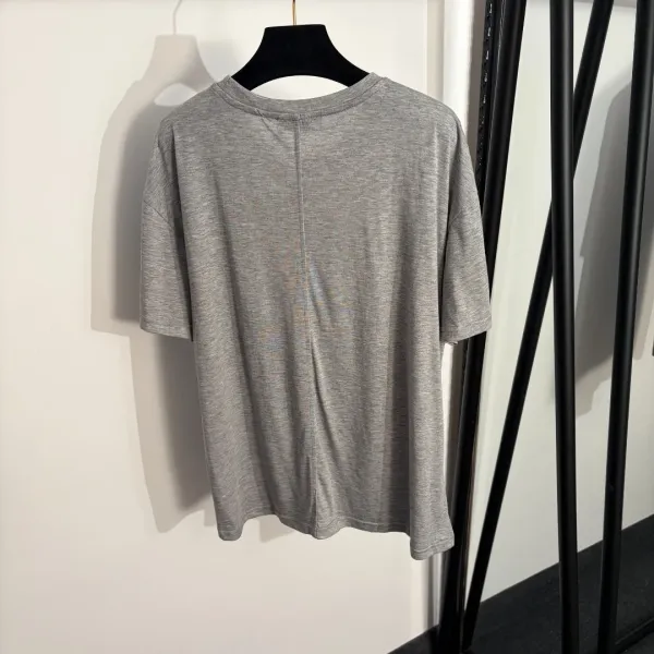 Design Black Oversized T-Shirt and Wide-Leg Lounge Pants Set - 6