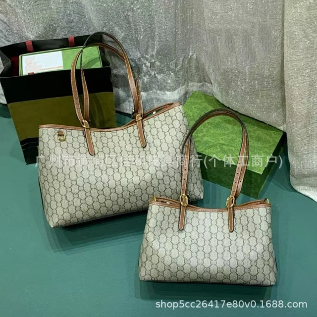 Unbranded Handbags 815214 Embossed Monogram-Pattern Tote product detail image 1
