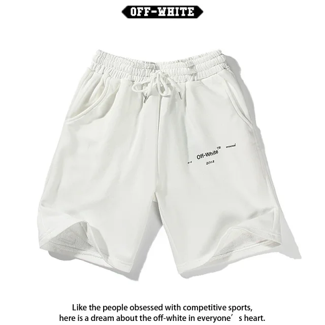 Off-White Shorts Drawstring graphic-print product detail image 23